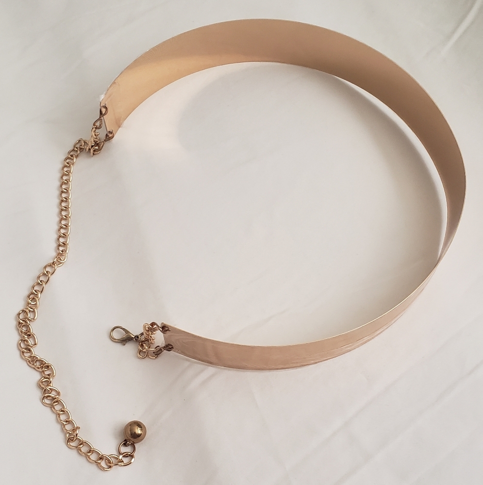 Shiny Gold Mirror Belt - Picture 4 of 9